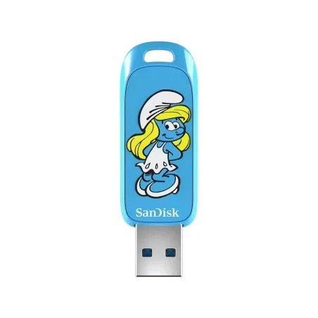 Sandisk USB 3.2,Ingot Type-A,130MB/s,Smurfette Edition,4x6 Blister,Global