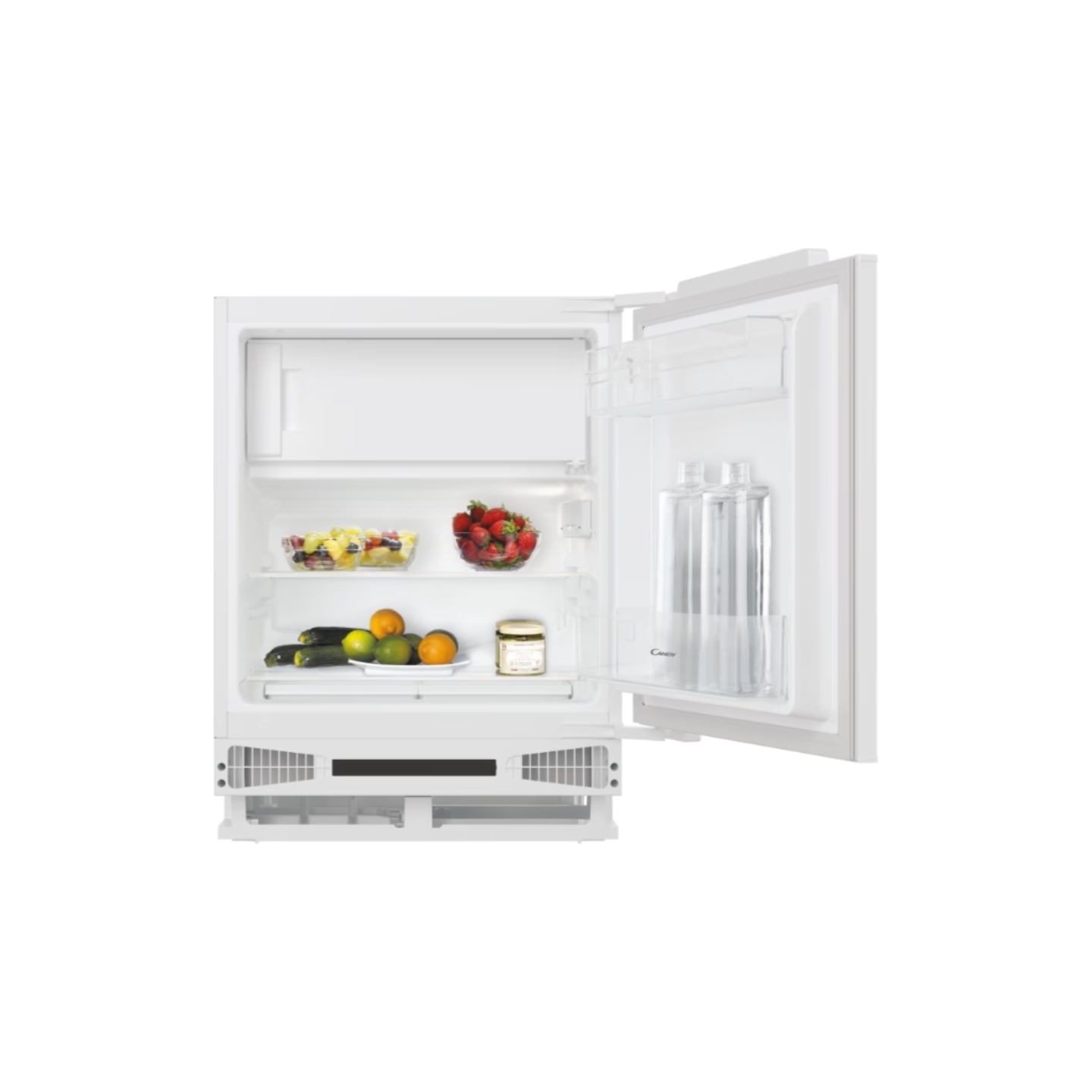 Candy Refrigerator | CM4SE68W | Energy efficiency class E | Built-in | Larder | Height 82.6 cm | Fridge net capacity 95 L | Free
