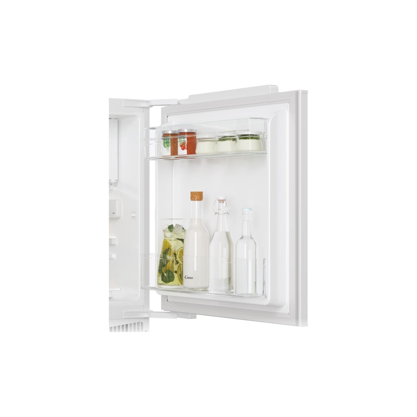 Candy Refrigerator | CM4SE68W | Energy efficiency class E | Built-in | Larder | Height 82.6 cm | Fridge net capacity 95 L | Free