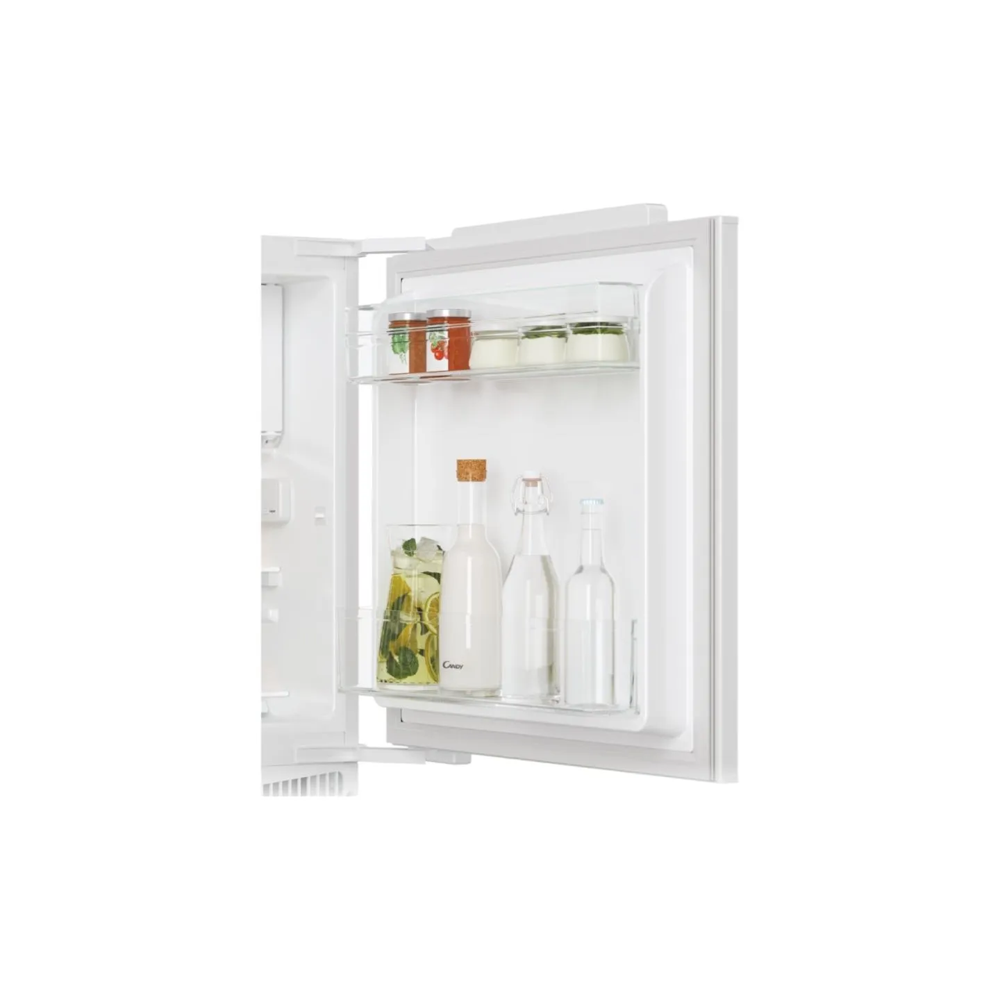 Candy Refrigerator | CM4SE68W | Energy efficiency class E | Built-in | Larder | Height 82.6 cm | Fridge net capacity 95 L | Free
