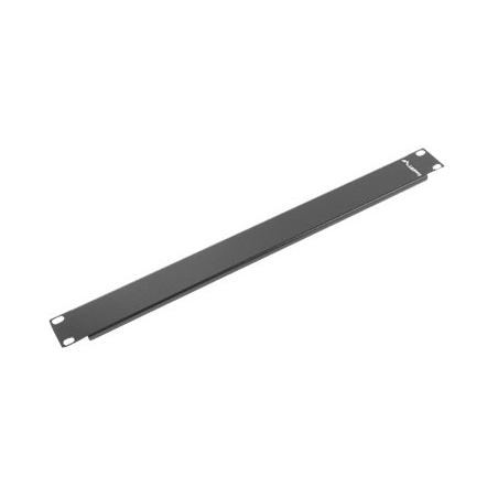 Lanberg 19" blanking panel 1U | AK-1401-B | Black
