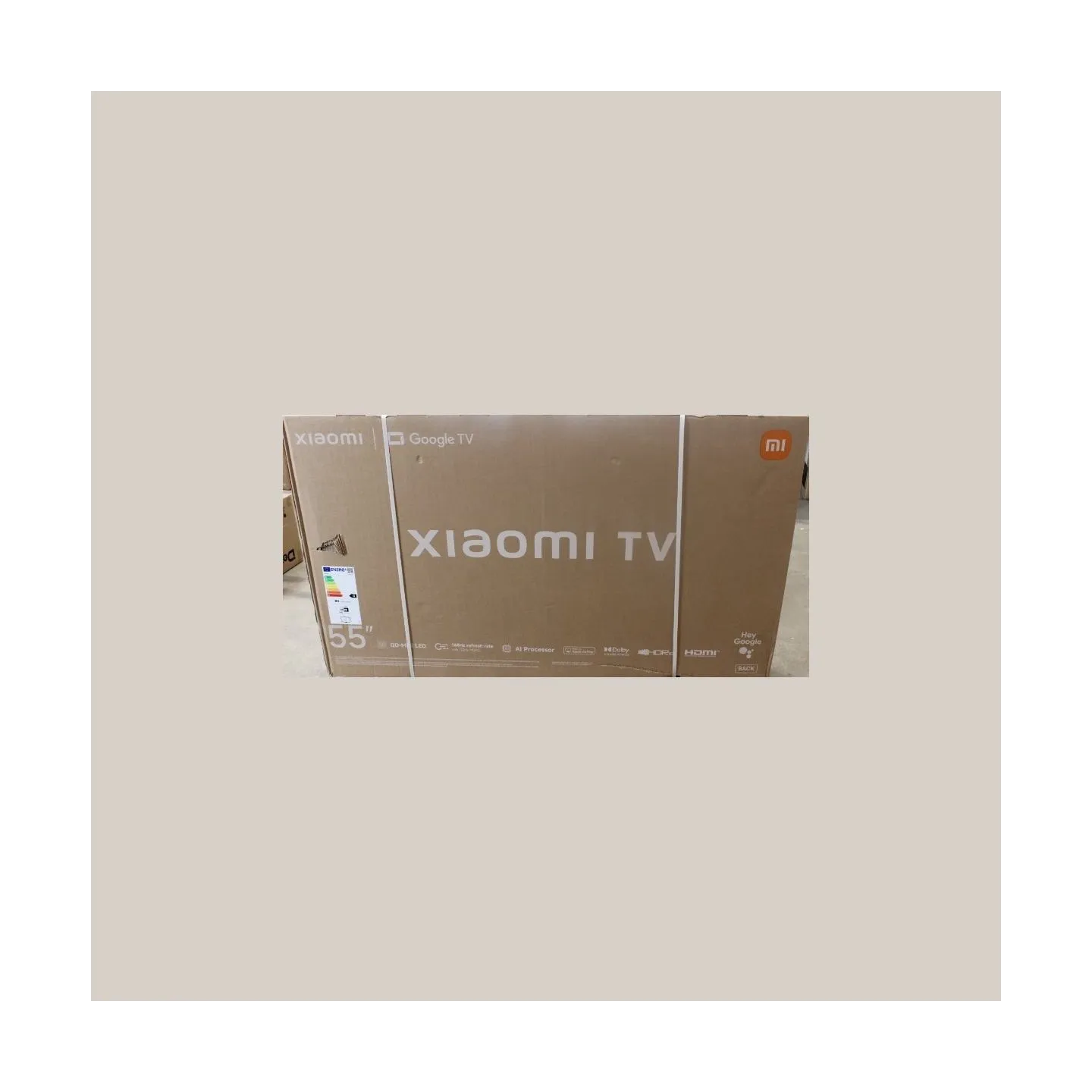 Xiaomi TV S Pro Mini LED 55 2026 4K UHD (3840 x 2160) |  Xiaomi TV | S Pro 2026 | 55 | Smart TV | Google TV | Grey | DAMAGED PAC