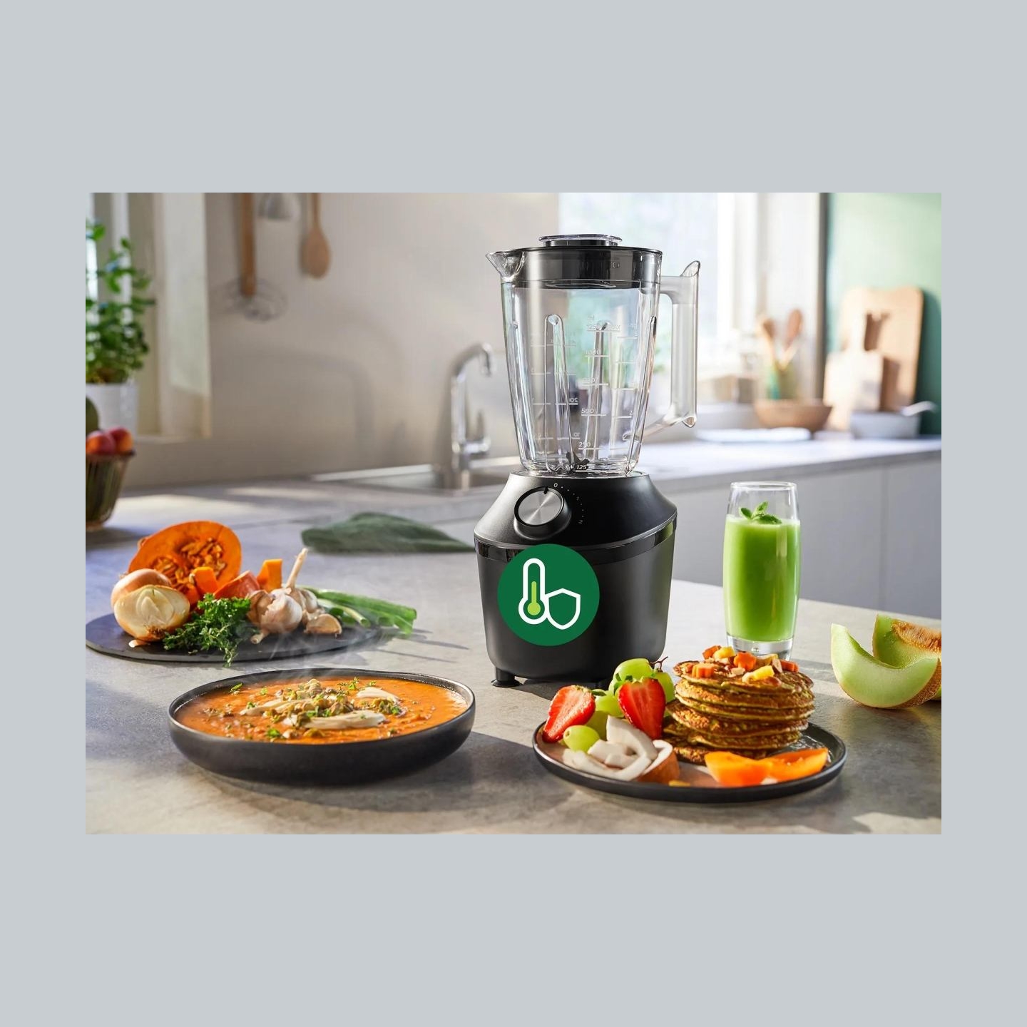 Philips 3000 Series Blender HR2191/01, 600 W, 2-speed and pulse mode / HR2191/01