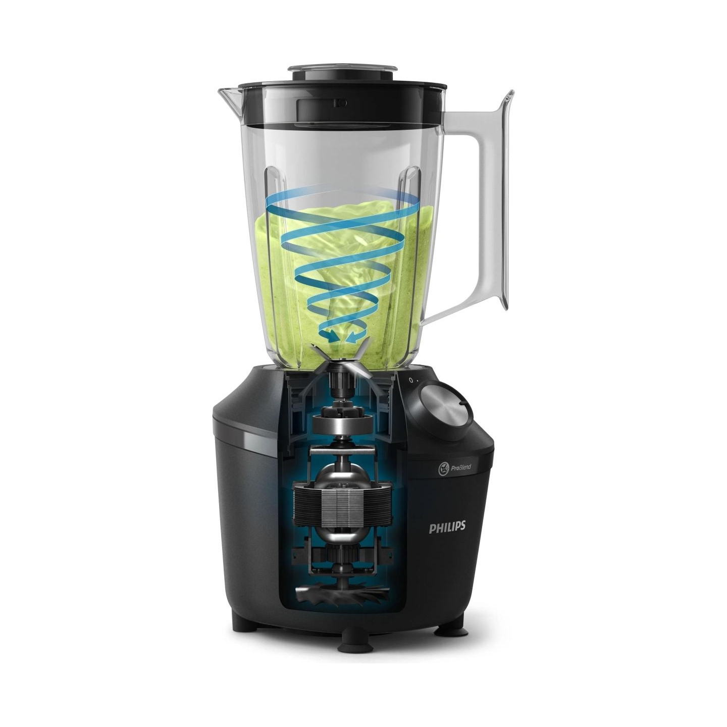 Philips 3000 Series Blender HR2191/01, 600 W, 2-speed and pulse mode / HR2191/01