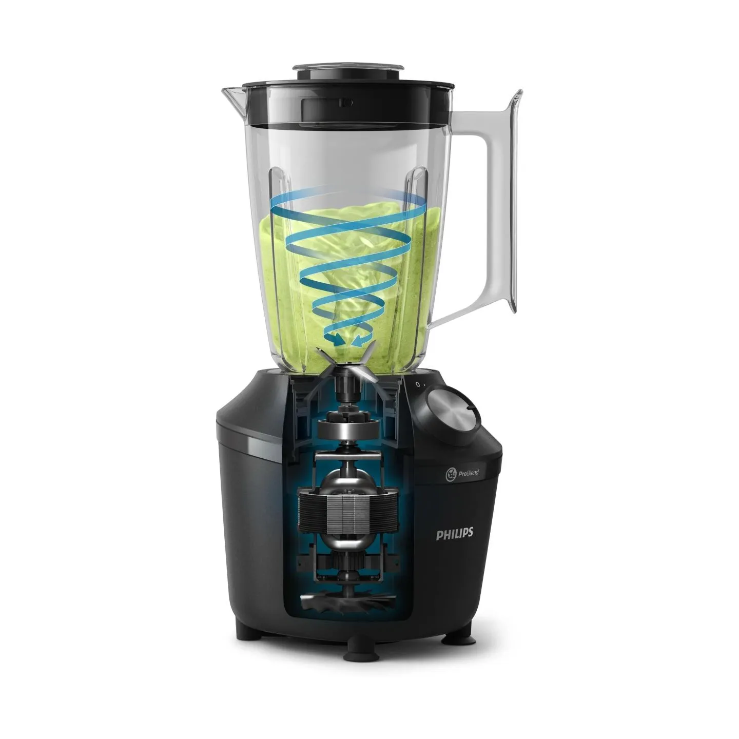Philips 3000 Series Blender HR2191/01, 600 W, 2-speed and pulse mode / HR2191/01