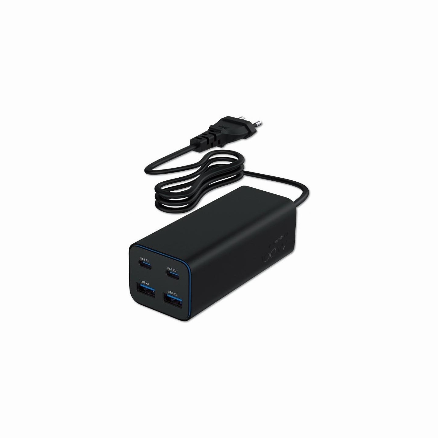 Gembird 4-port 100 W GaN USB PowerDelive