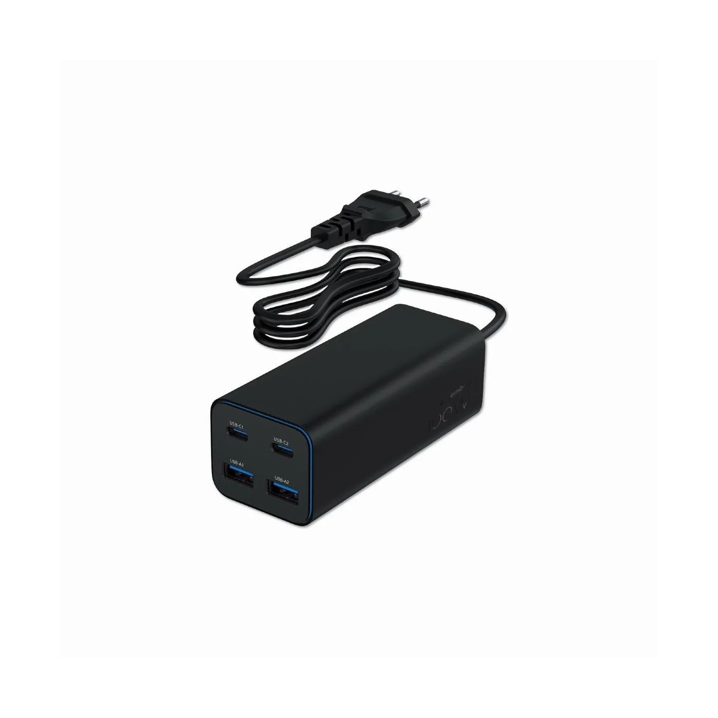 Gembird 4-port 100 W GaN USB PowerDelive