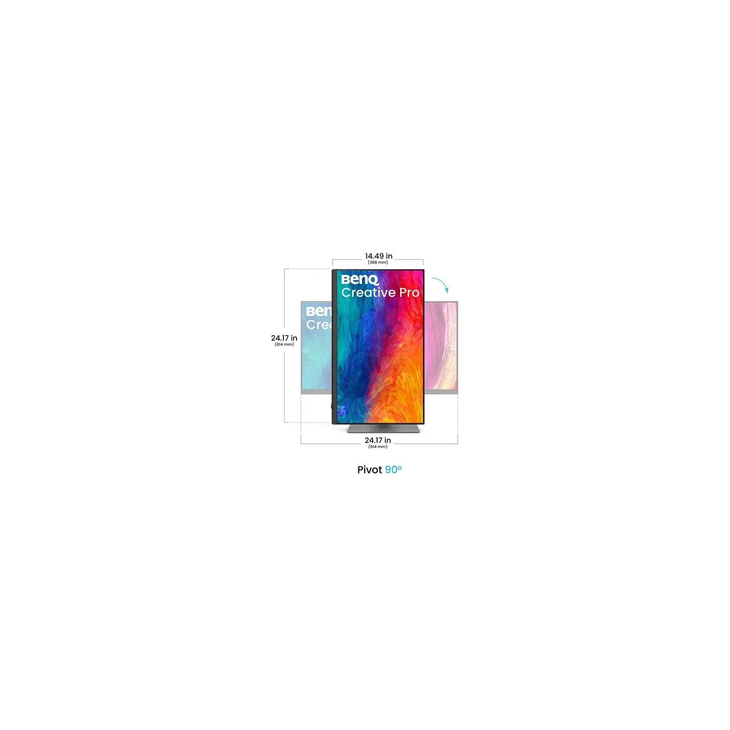 Benq Monitor 27 inches PD2732U LED 4K IPS/60Hz/5ms