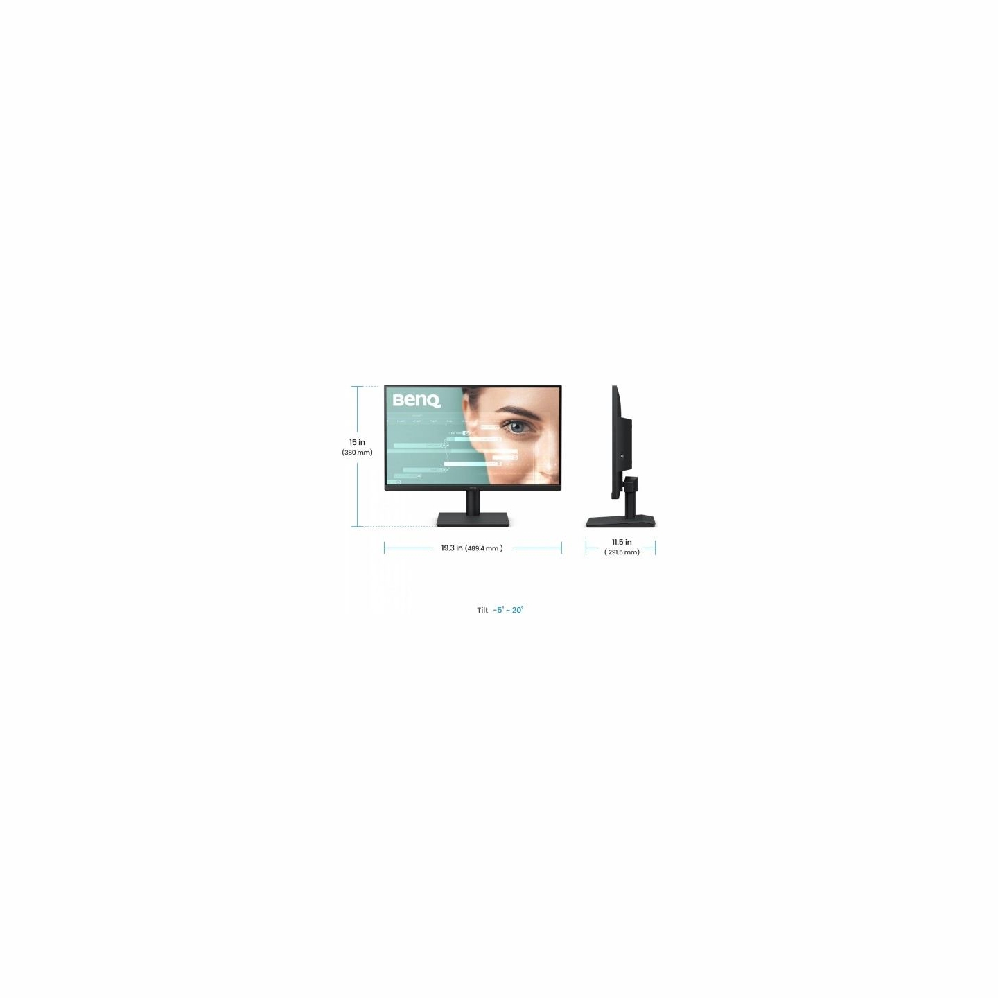 Benq GW2291 21.5inch FHD IPS 5ms 100Hz