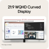 LG LCD Monitor|LG|34 "|3440 x 1440 pixels|UltraWide Quad HD|Native aspect ratio 21:9|LCD|Curved|34U601B-B