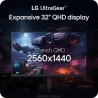 LG LCD Monitor|LG|32 "|2560 x 1440 pixels|Quad HD|Native aspect ratio 16:9|LED|Flat|32G620B-B