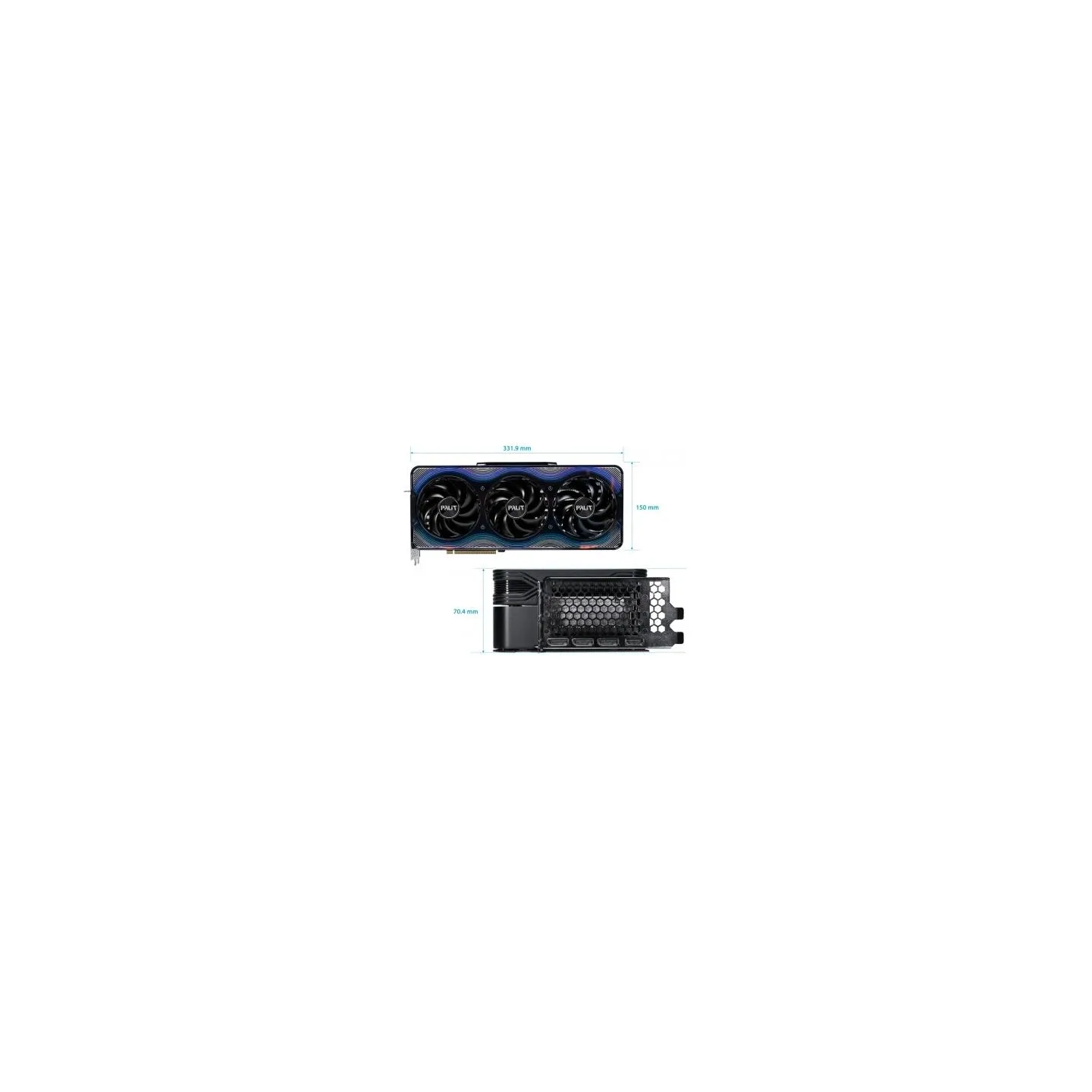 Palit Grapchics card RTX 5090 GameRock 32GB GDDR7 512bit 3DP/HDMI