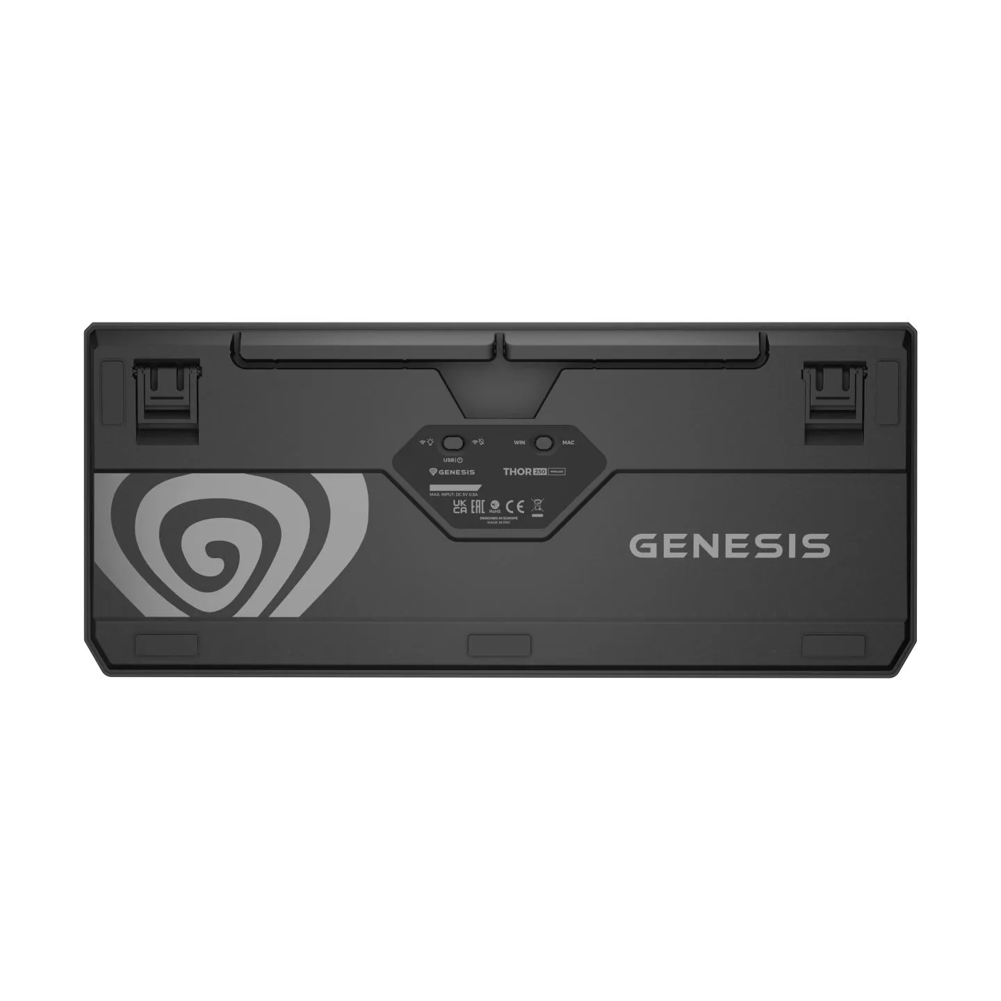 Genesis | THOR 230 | Mechanical Gaming Keyboard | Wired | US | Outemu Red | Anchor Gray Positive