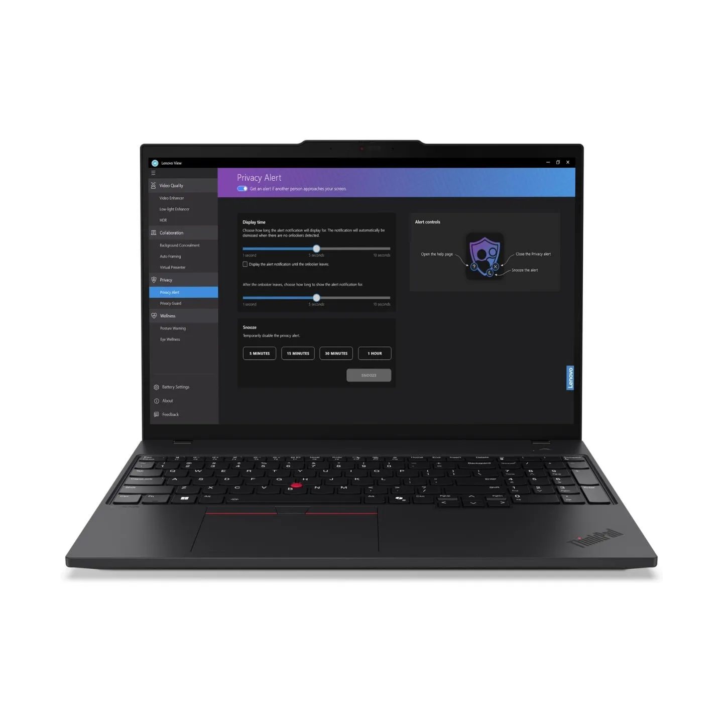 Lenovo ThinkPad T16 Gen 3 Core™ Ultra 7 165U 1TB SSD 32GB 16" (1920x1200) TOUCHSCREEN WIN11 Pro BLACK Backlit Keyboard FP Reader
