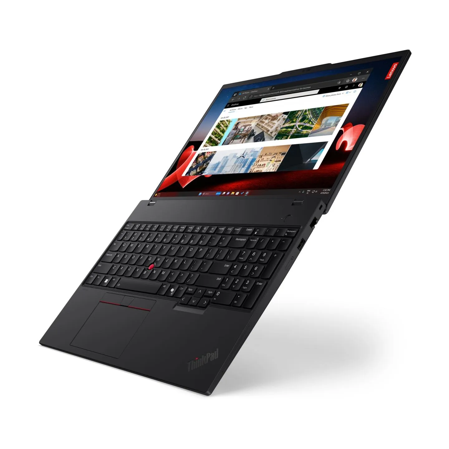 Lenovo ThinkPad T16 Gen 3 Core™ Ultra 7 165U 1TB SSD 32GB 16" (1920x1200) TOUCHSCREEN WIN11 Pro BLACK Backlit Keyboard FP Reader