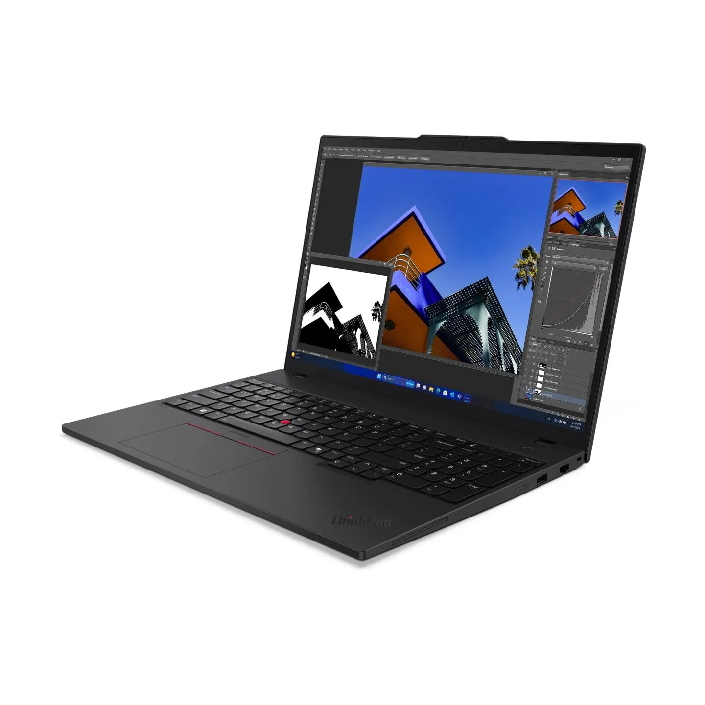 Lenovo ThinkPad T16 Gen 3 Core™ Ultra 7 165U 1TB SSD 32GB 16" (1920x1200) TOUCHSCREEN WIN11 Pro BLACK Backlit Keyboard FP Reader