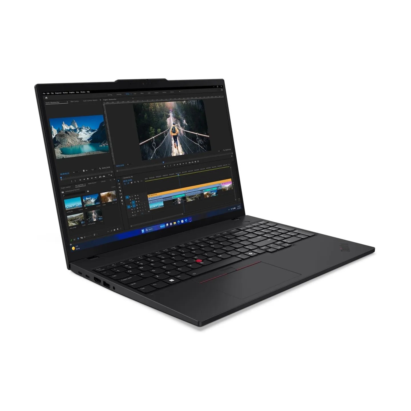 Lenovo ThinkPad T16 Gen 3 Core™ Ultra 7 165U 1TB SSD 32GB 16" (1920x1200) TOUCHSCREEN WIN11 Pro BLACK Backlit Keyboard FP Reader