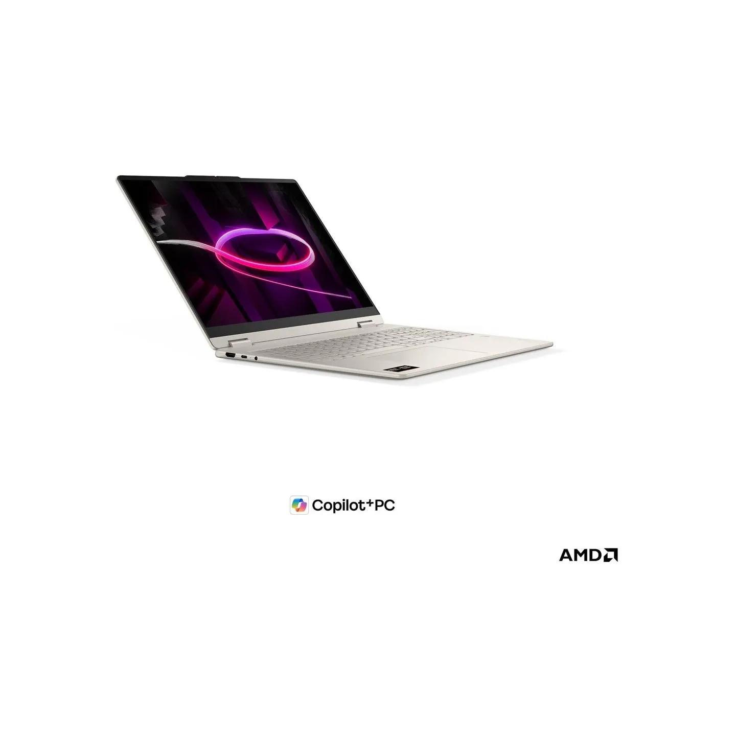 Lenovo Yoga 7 2-in-1 16AGP11 AMD | Seashell | 16 " | OLED | Touchscreen | WUXGA | 1920 x 1200 pixels | AMD Ryzen AI 7 | 445 | 16