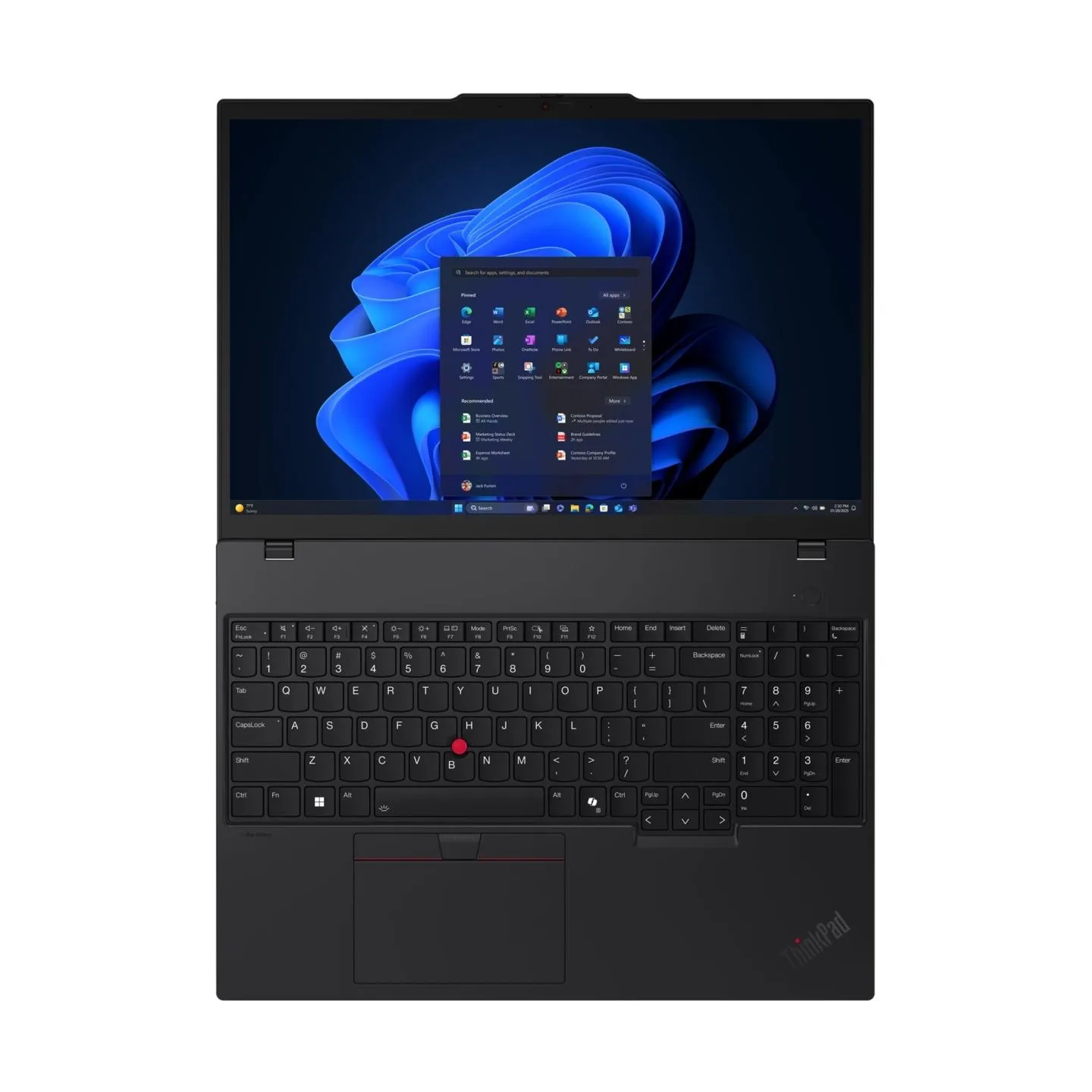 Lenovo ThinkPad T16 G4 Intel | Black | 16 " | IPS | WUXGA | 1920 x 1200 pixels | Anti-glare | Intel Core Ultra 7 | 258V | 32 GB 