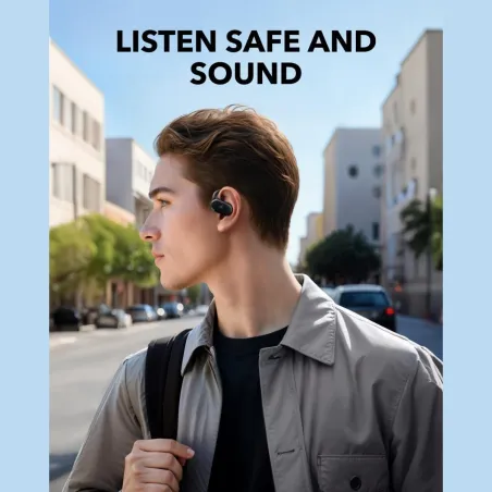 Anker Soundcore | Open-Ear Headphones | V20i | Bluetooth | Open-Ear | Microphone | Black | Wireless