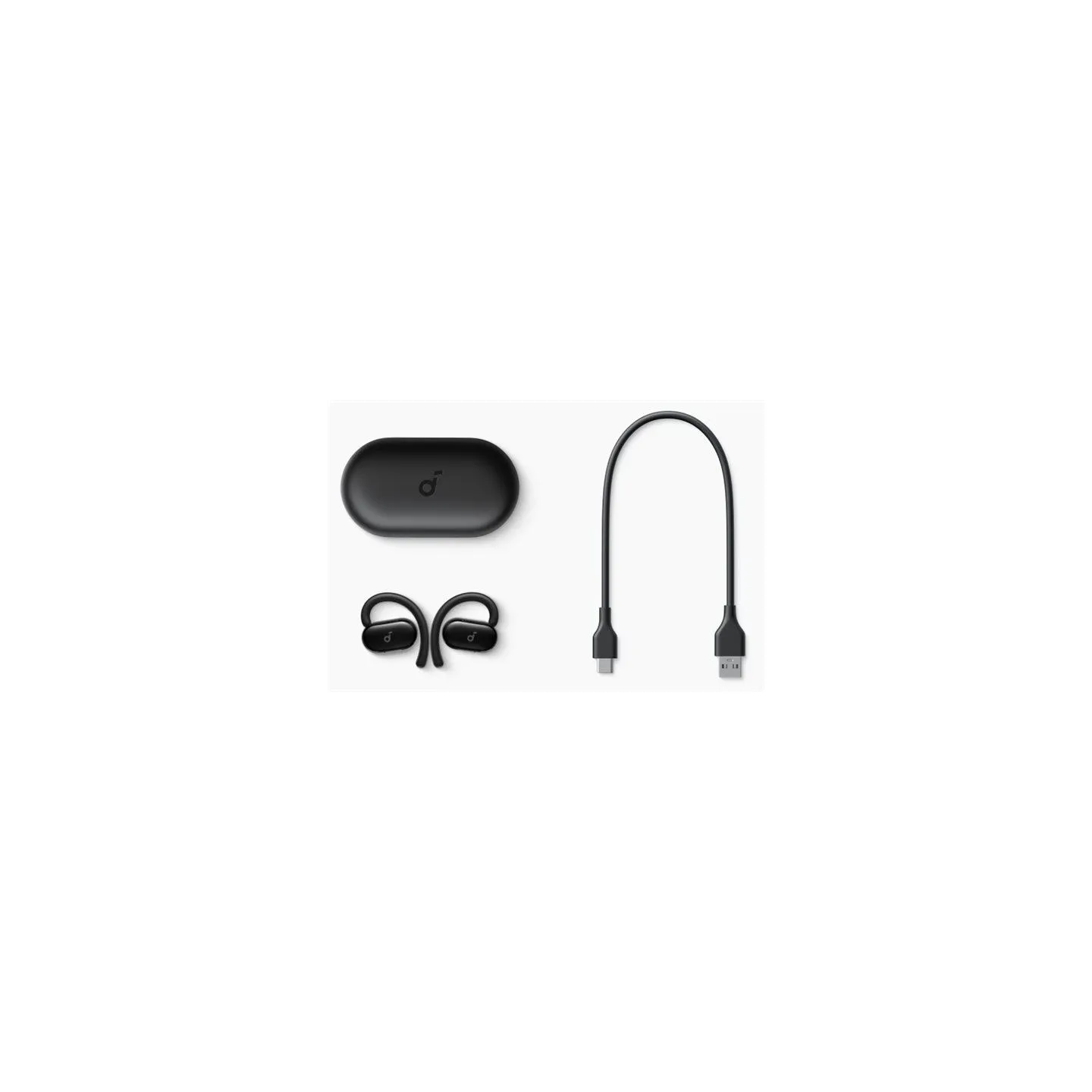 Anker Soundcore | Open-Ear Headphones | V20i | Bluetooth | Open-Ear | Microphone | Black | Wireless