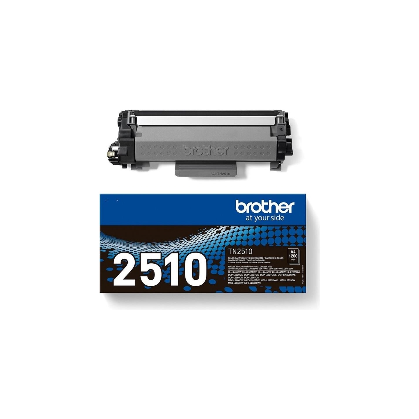 Brother TN2510 TONER BLACK 1200P