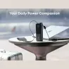Anker Zolo Powerbank | A1695H11 | 25000 mAh | Built-In USB-C and Retractable Cable) | Grey
