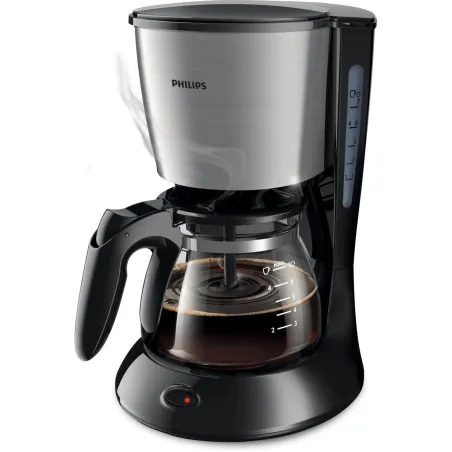 Philips Daily Collection Coffee maker HD7435/20 With glass jug Black & metal / HD7435/20