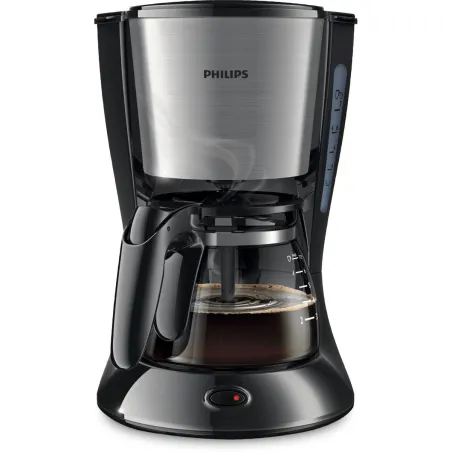 Philips Daily Collection Coffee maker HD7435/20 With glass jug Black & metal / HD7435/20