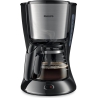 Philips Daily Collection Coffee maker HD7435/20 With glass jug Black & metal / HD7435/20