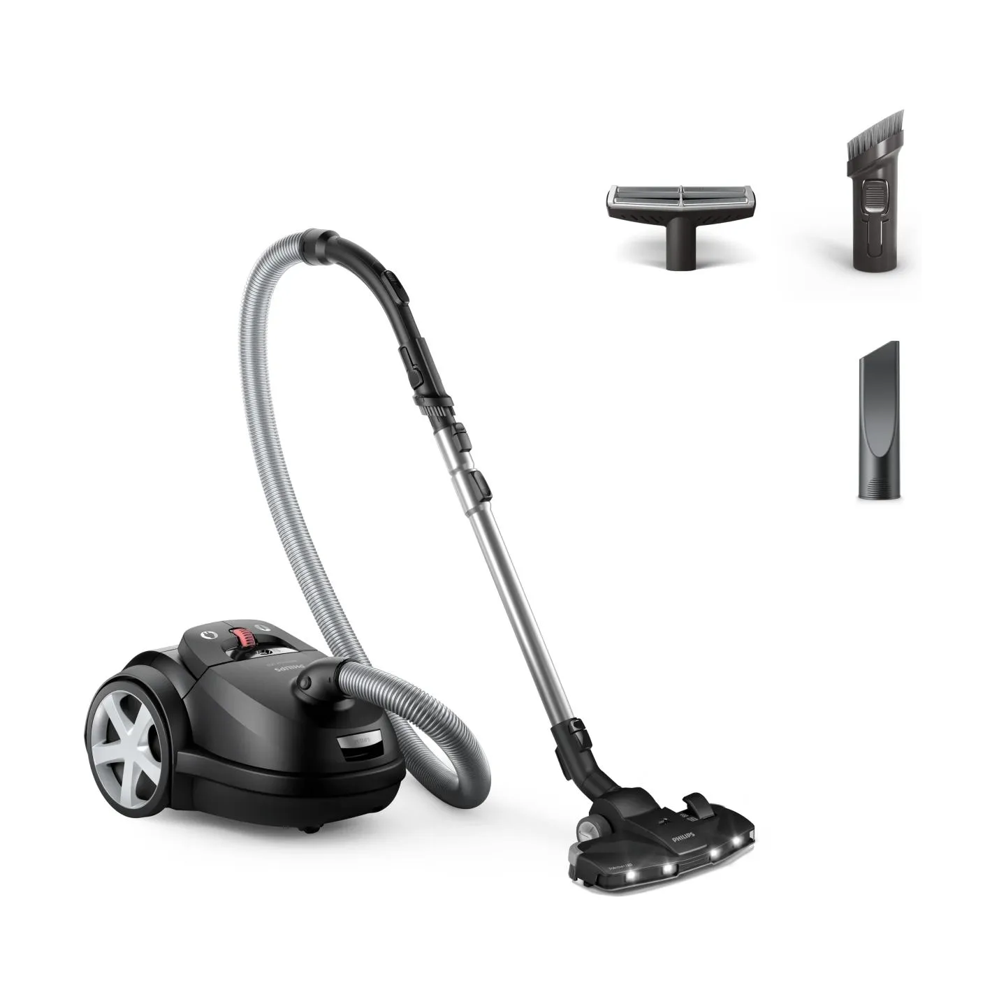 Philips Performer LED 8000 Series Bagged vacuum cleaner XD8122/10, 900W, TriActive / XD8122/10