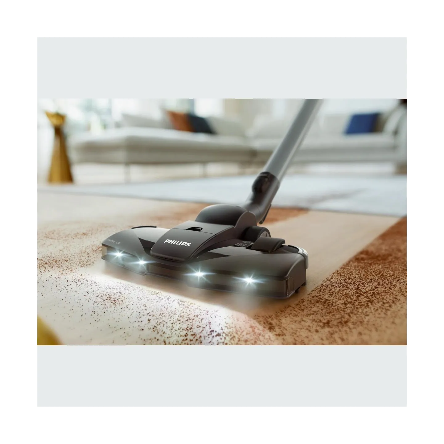 Philips Performer LED 8000 Series Bagged vacuum cleaner XD8122/10, 900W, TriActive / XD8122/10