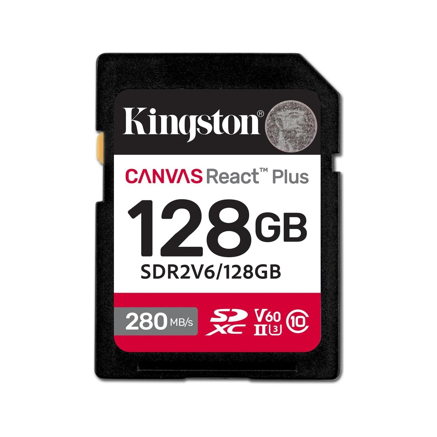 Kingston 128GB Canvas React Plus SDXC