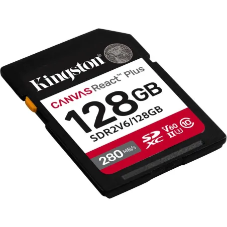 Kingston 128GB Canvas React Plus SDXC
