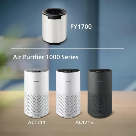 Philips FY1700/30 Genuine replacement filter Integrated 3-in-1 / FY1700/30