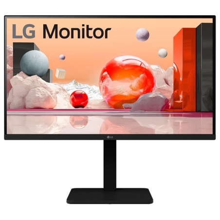 LG LCD Monitor|LG|27"|Panel IPS|1920x1080|16:9|100Hz|Matte|Speakers|Swivel|Pivot|Height adjustable|Tilt|Colour Black|27BA550-B