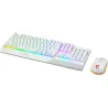 MSI KEYBOARD +MOUSE/VIGOR GK30 COMBO WHITE US MSI
