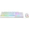 MSI KEYBOARD +MOUSE/VIGOR GK30 COMBO WHITE US MSI
