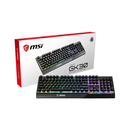 MSI KEYBOARD GAMING BLACK ENG/VIGOR GK30 US MSI