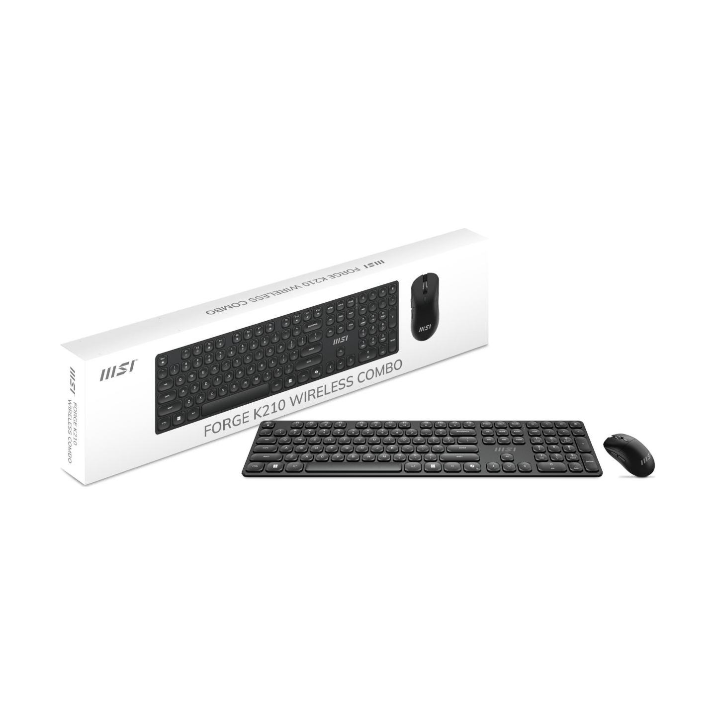 MSI KEYBOARD +MOUSE/FORGE K210 W COMBO US MSI