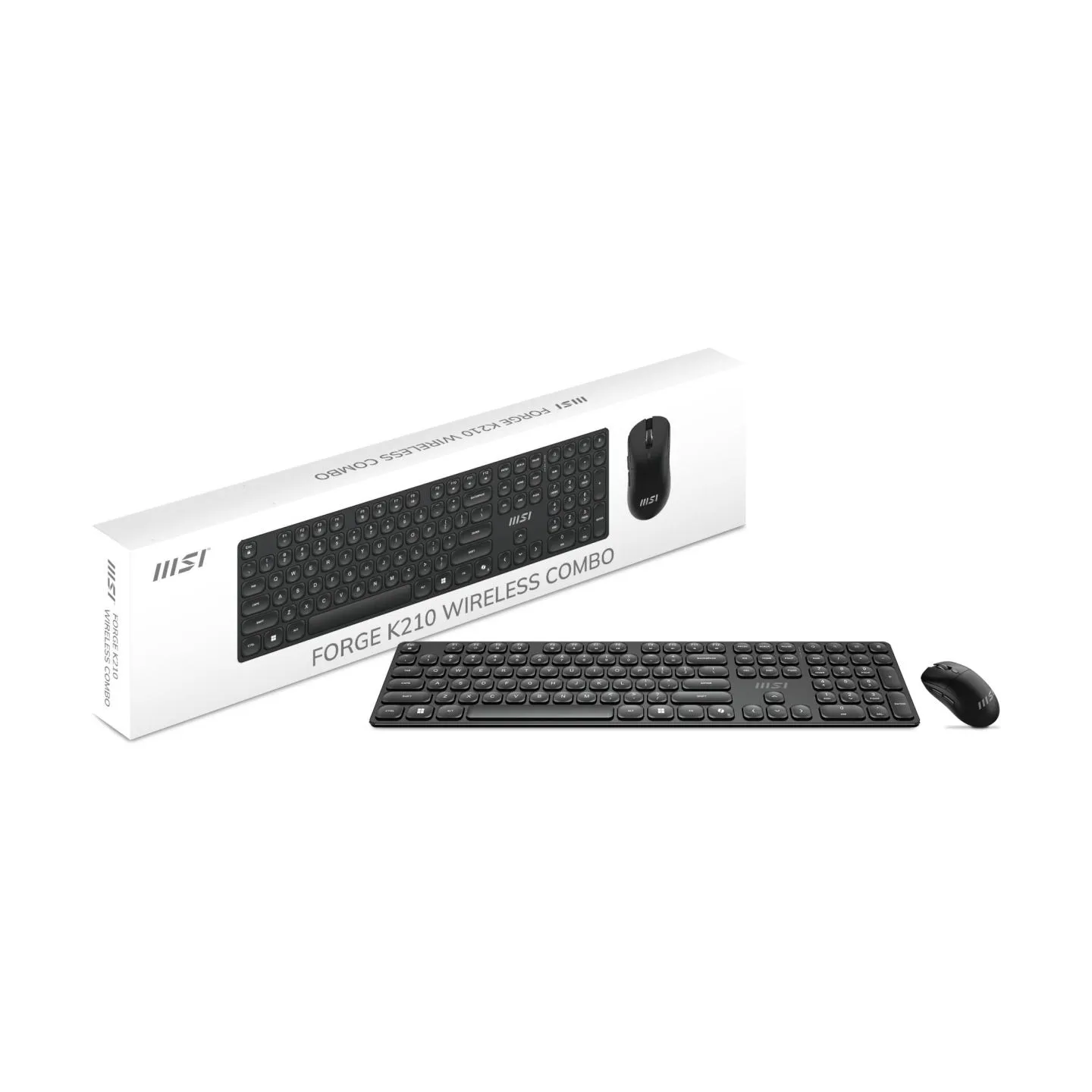 MSI KEYBOARD +MOUSE/FORGE K210 W COMBO US MSI