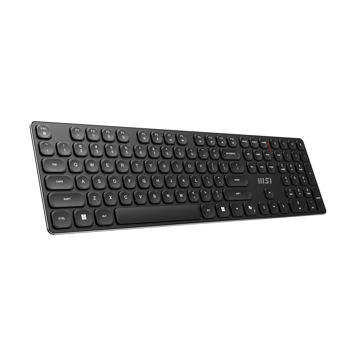 MSI | FORGE K210 | Keyboard and Mouse Set | Wireless | Mouse included | US | Scissor | Black