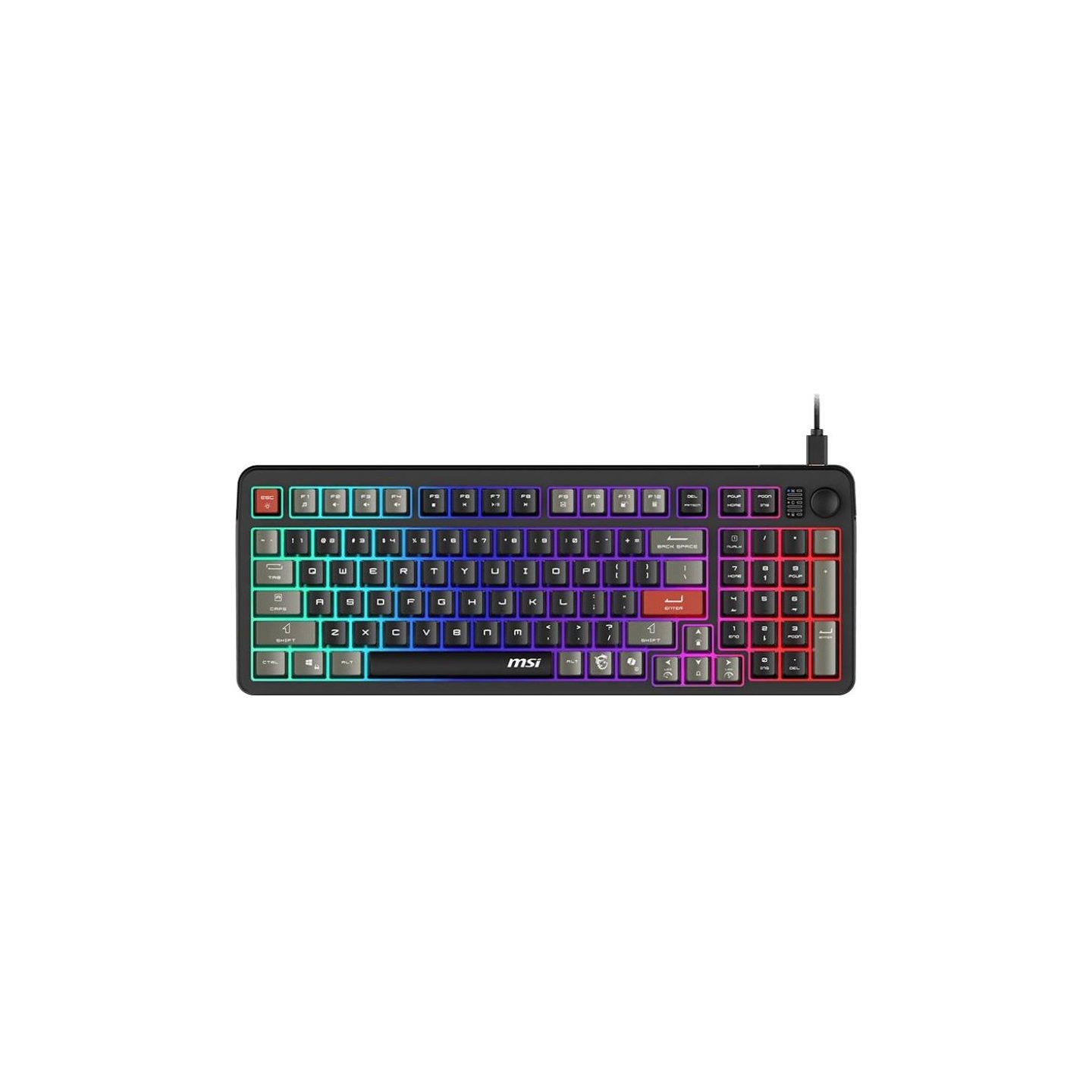 MSI KEYBOARD GAMING BLACK US/FORGE GK110 US MSI