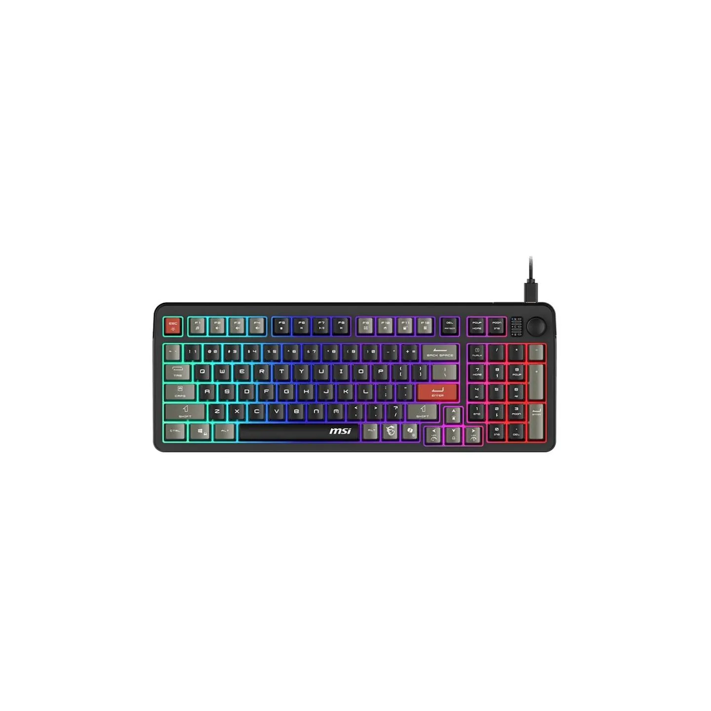 MSI KEYBOARD GAMING BLACK US/FORGE GK110 US MSI