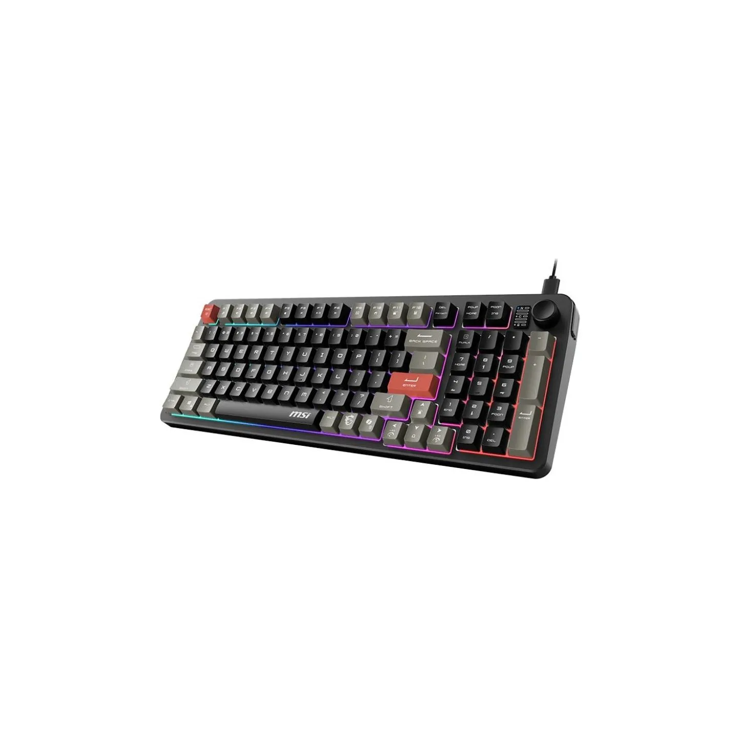 MSI KEYBOARD GAMING BLACK US/FORGE GK110 US MSI