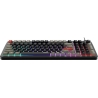 MSI FORGE GK110 US | Gaming keyboard | Wired | US | Membrane | Black