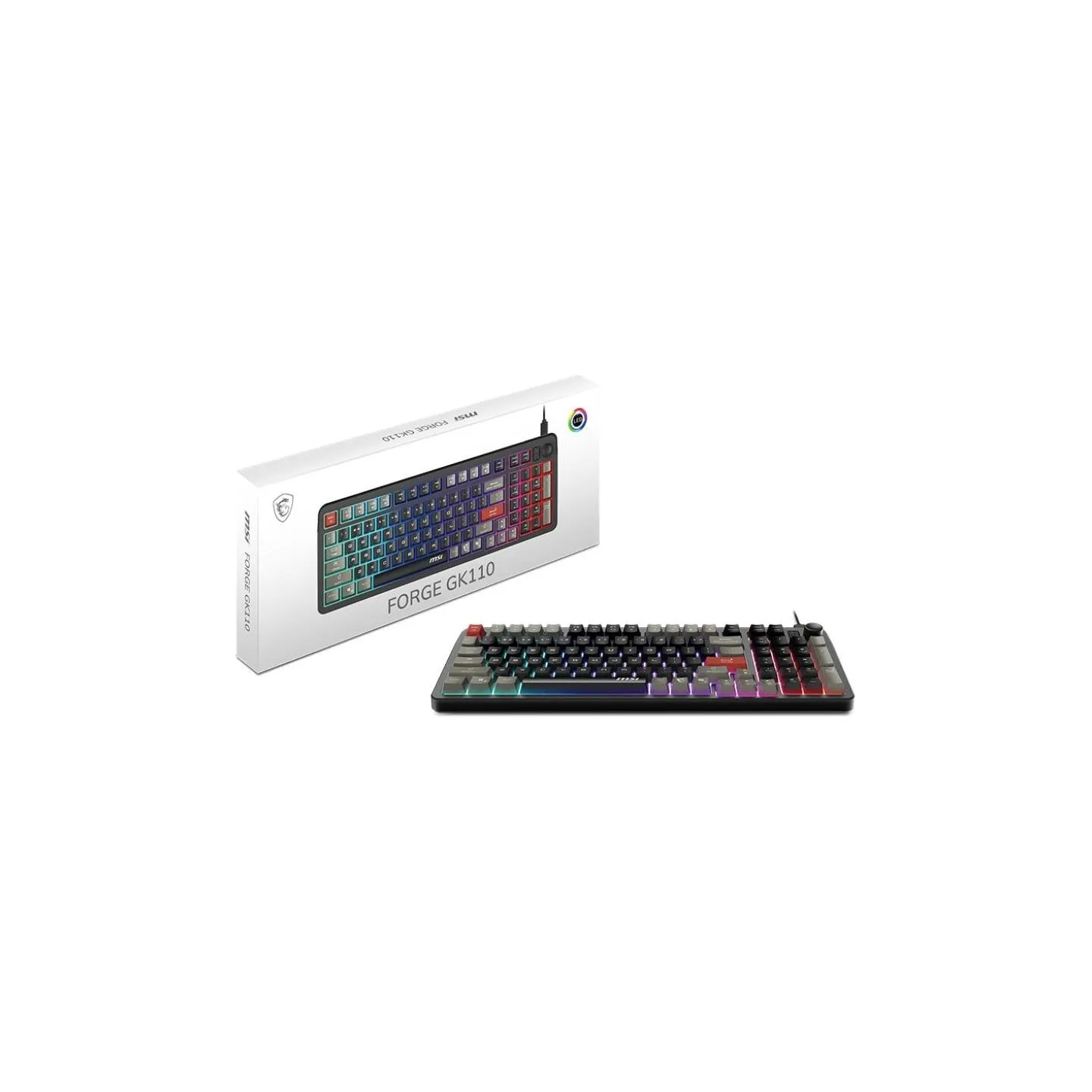 MSI KEYBOARD GAMING BLACK US/FORGE GK110 US MSI