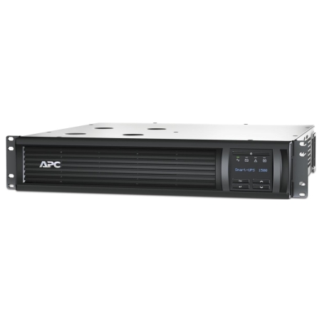 Schneider Electric APC Smart-UPS, Rackmount 2U, 230V, 4x IEC C13 sockets, Network card, AVR, LCD | SMT1500RMI2UNC | 1500 VA | 10