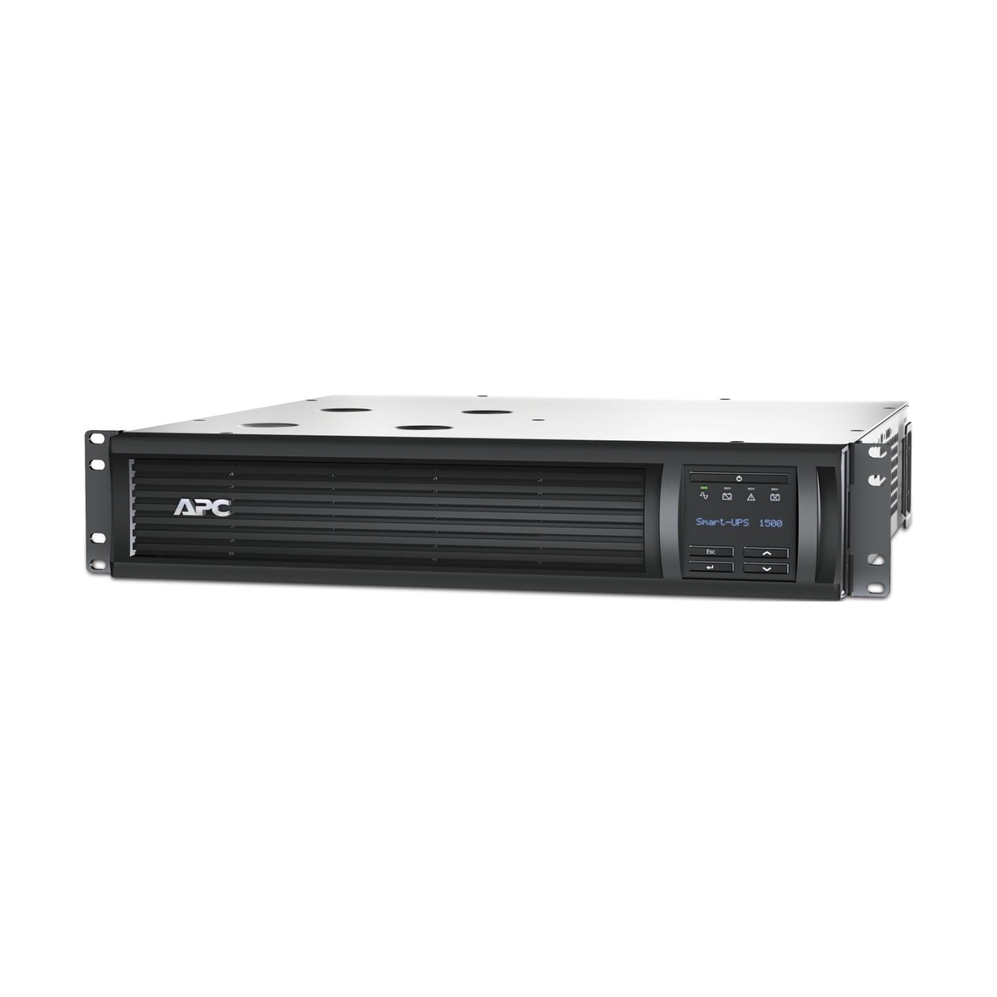 Schneider Electric APC Smart-UPS, Rackmount 2U, 230V, 4x IEC C13 sockets, Network card, AVR, LCD | SMT1500RMI2UNC | 1500 VA | 10