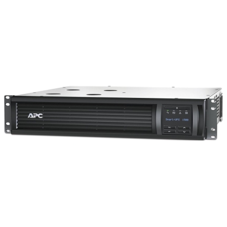 Schneider Electric APC Smart-UPS, Rackmount 2U, 230V, 4x IEC C13 sockets, Network card, AVR, LCD | SMT1500RMI2UNC | 1500 VA | 10